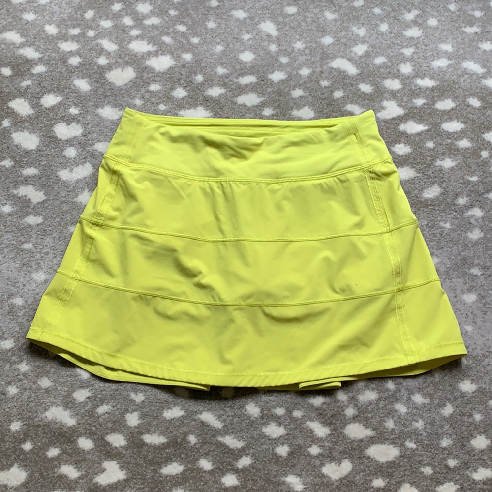 Lululemon Pace Rival Tall Skirt sz 4 Serpentine